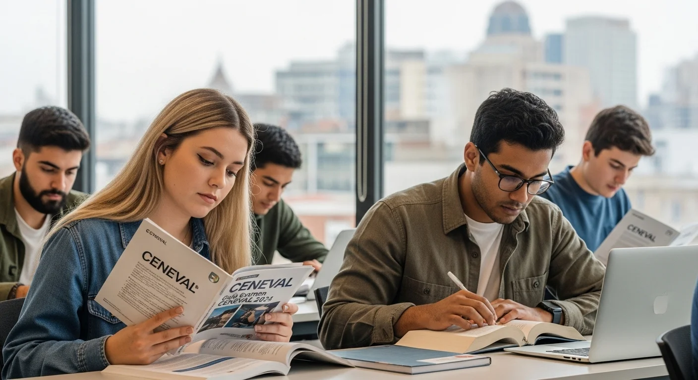 Guías resueltas y materiales de estudio para Ceneval Bachillerato CENEVAL