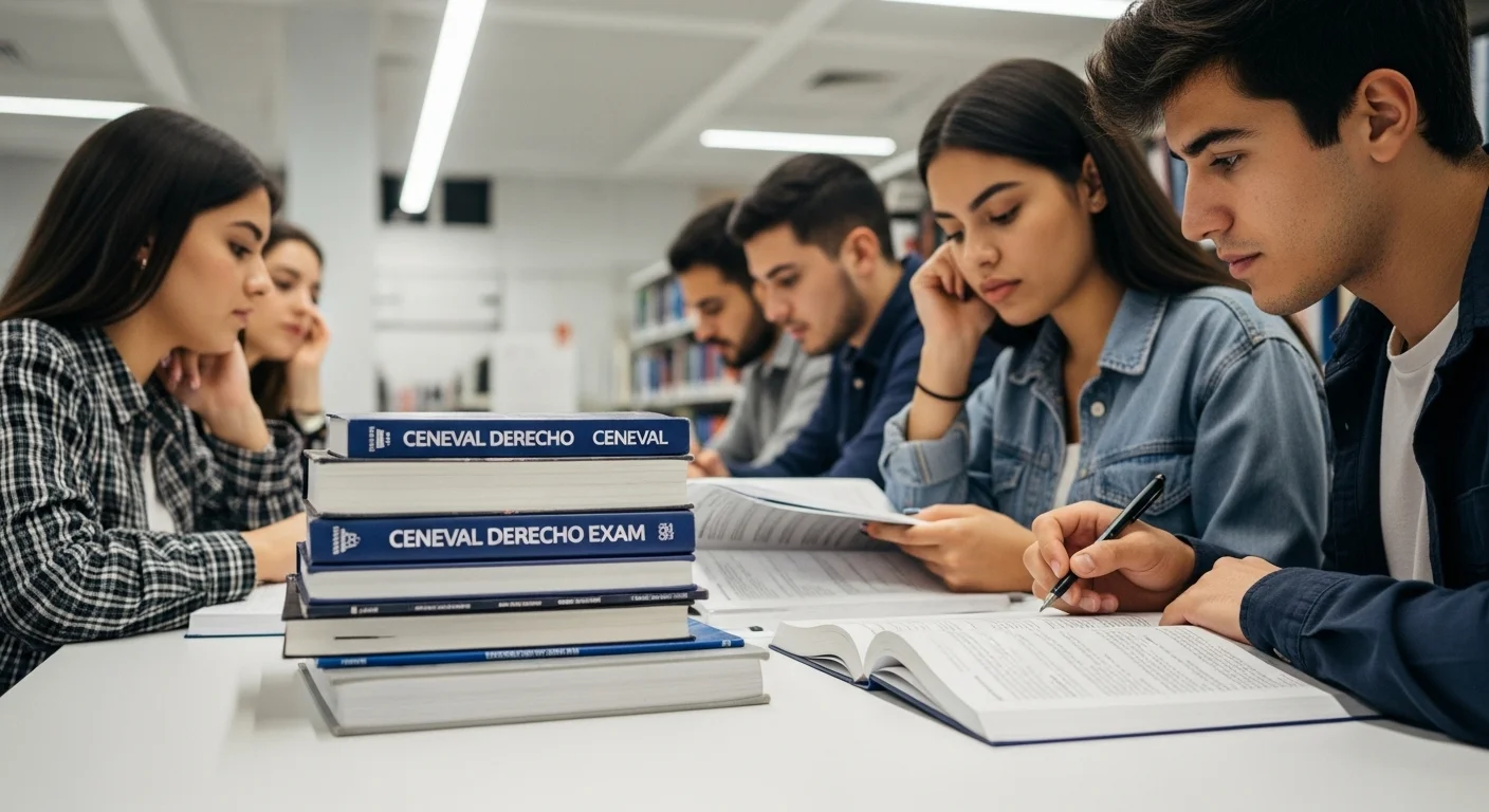 Guías resueltas y materiales de estudio para Ceneval Derecho Exam CENEVAL