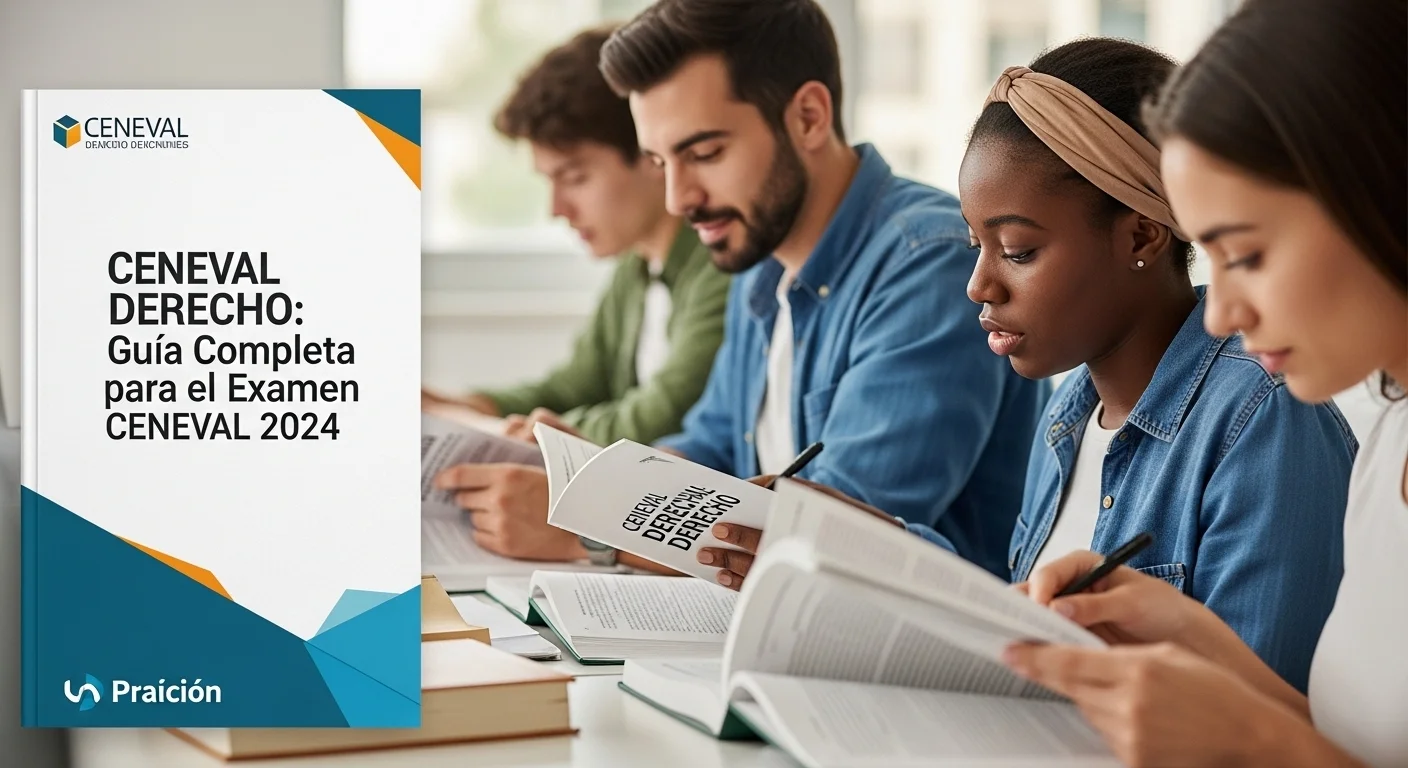 Guías resueltas y materiales de estudio para Ceneval Derecho CENEVAL