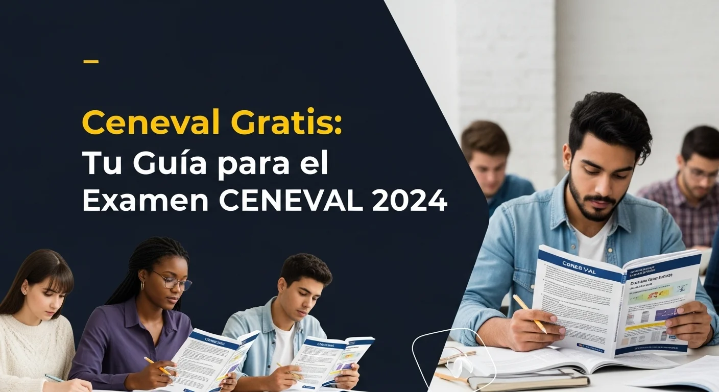 Una colección de guías resueltas y materiales de estudio gratuitos para el examen CENEVAL