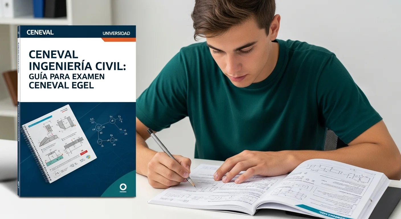 Guías resueltas y materiales de estudio para Ceneval Ingenieria Civil CENEVAL