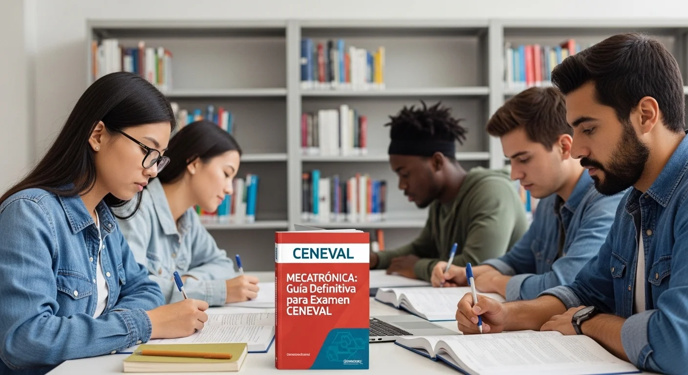 Guías resueltas y materiales de estudio para Ceneval Mecatronica CENEVAL