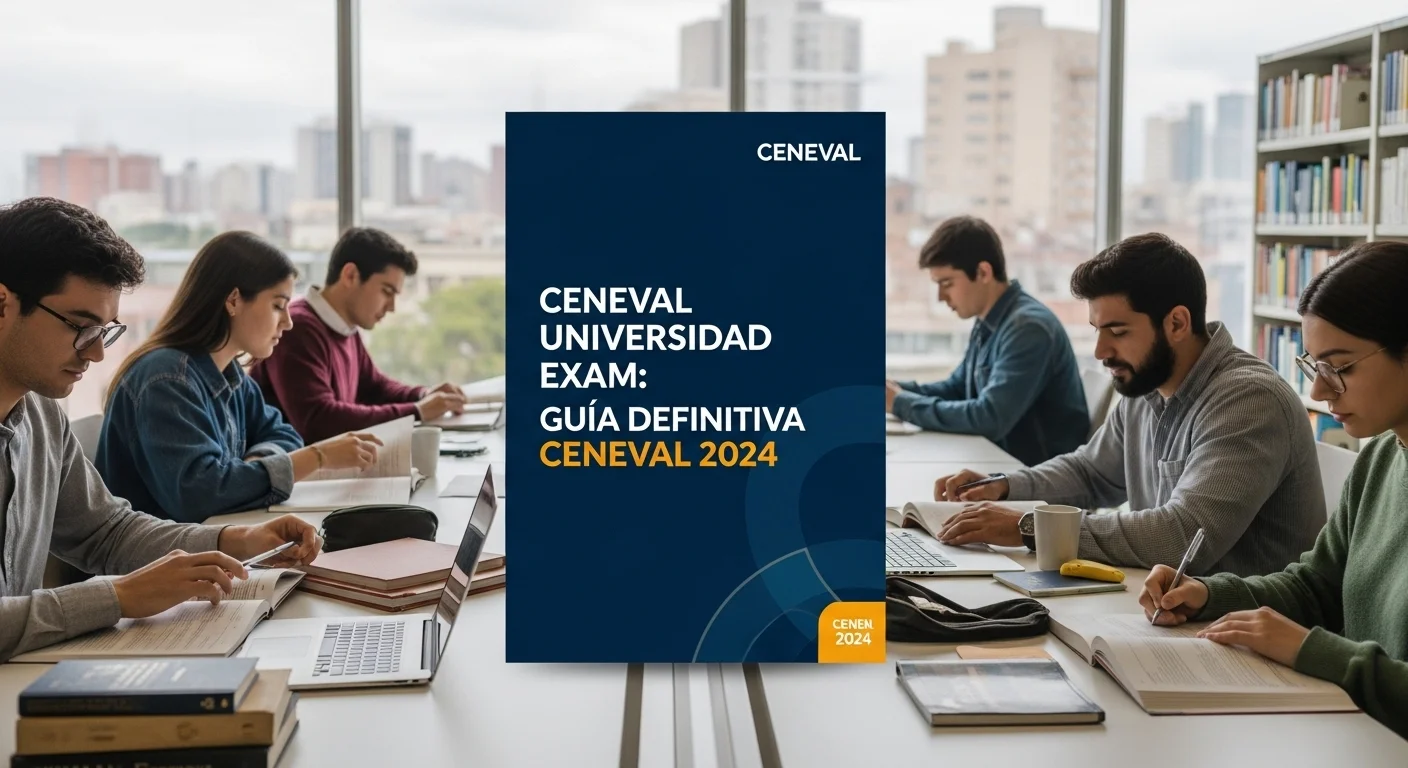 Guías resueltas y materiales de estudio para Ceneval Universidad Exam CENEVAL
