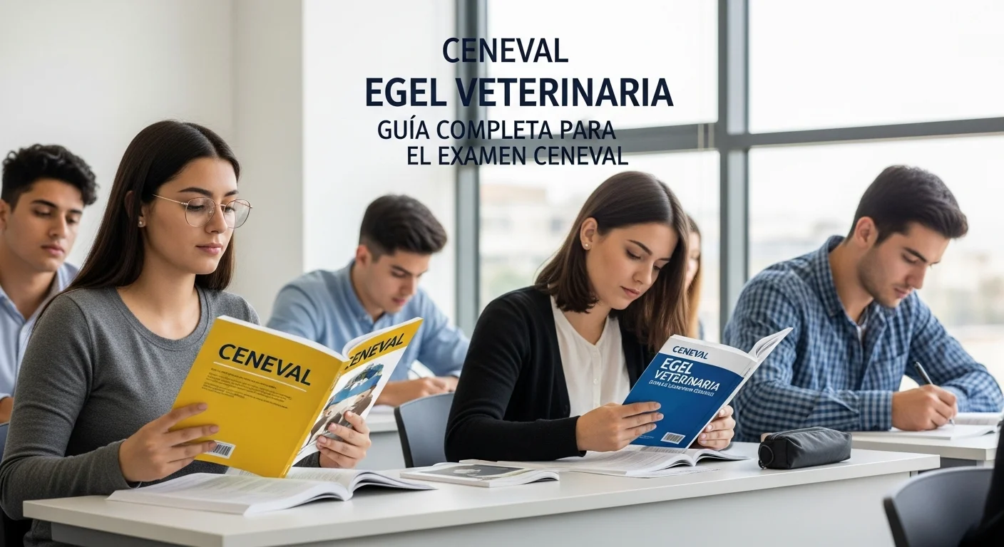 Guías resueltas y materiales de estudio para Egel Veterinaria CENEVAL