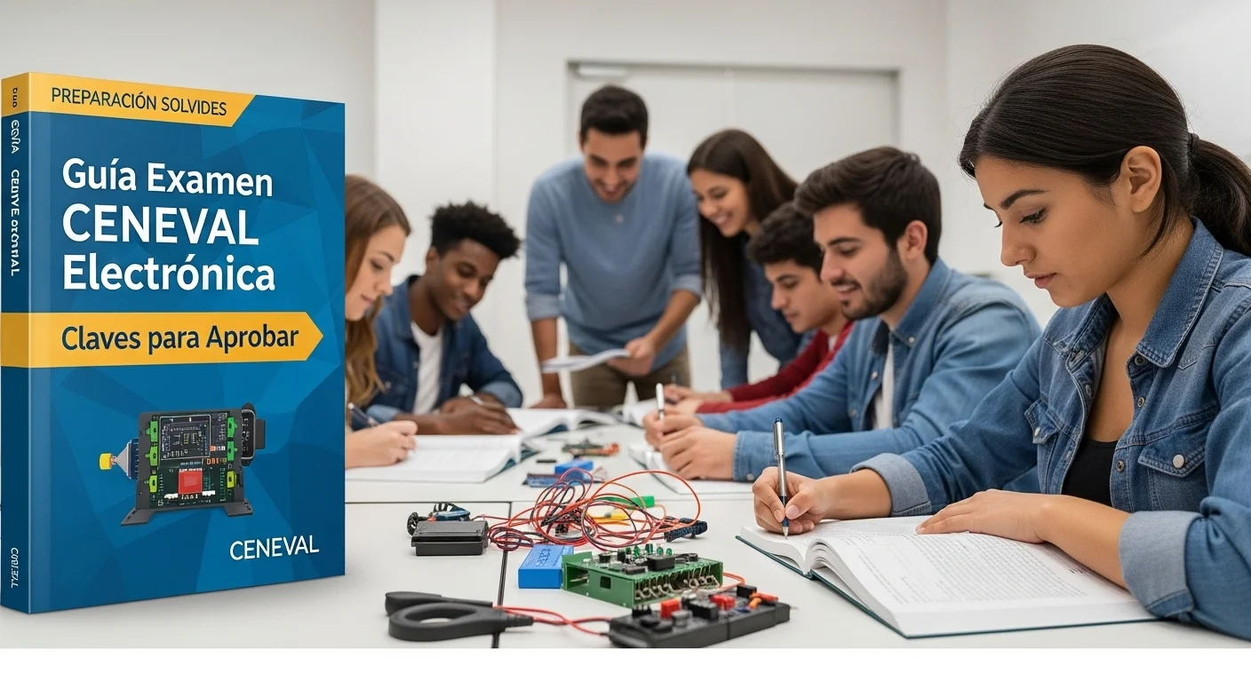 Guías resueltas y materiales de estudio para Electronica CENEVAL