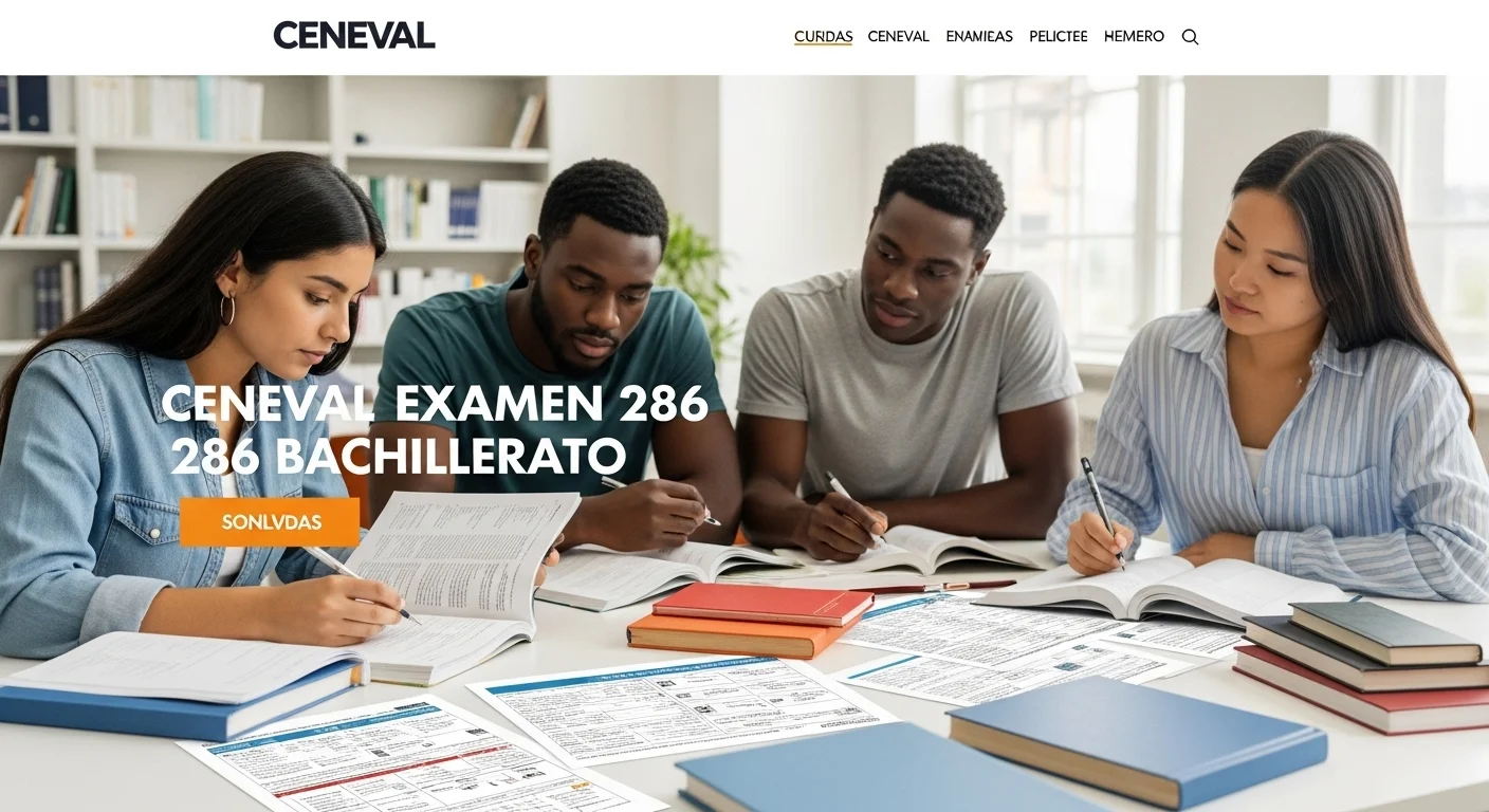 Guías resueltas y materiales de estudio para Examen 286 Bachillerat CENEVAL