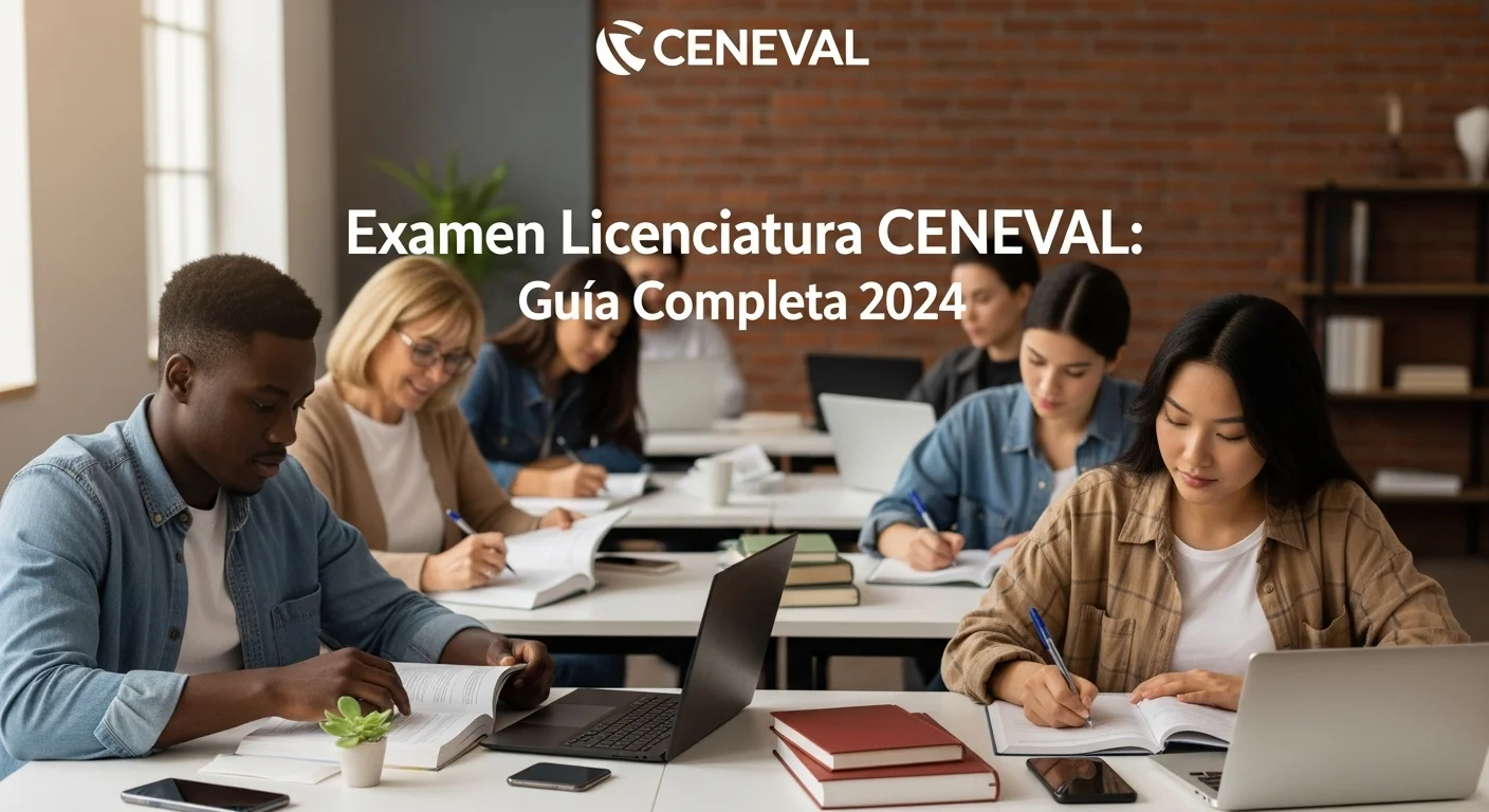 Guías resueltas y materiales de estudio para Examen Licenciatura CENEVAL