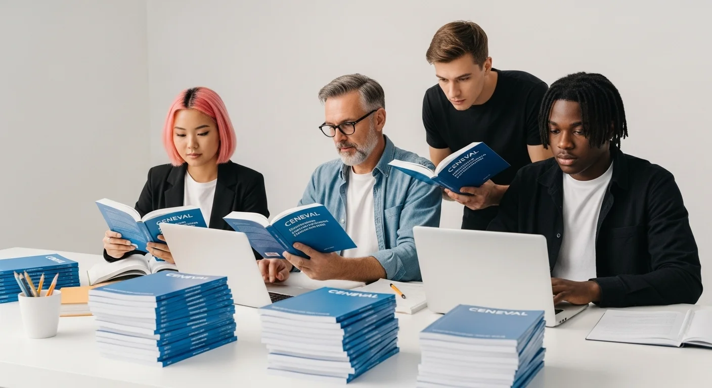 Guías resueltas y materiales de estudio para Examenes Ceneval CENEVAL