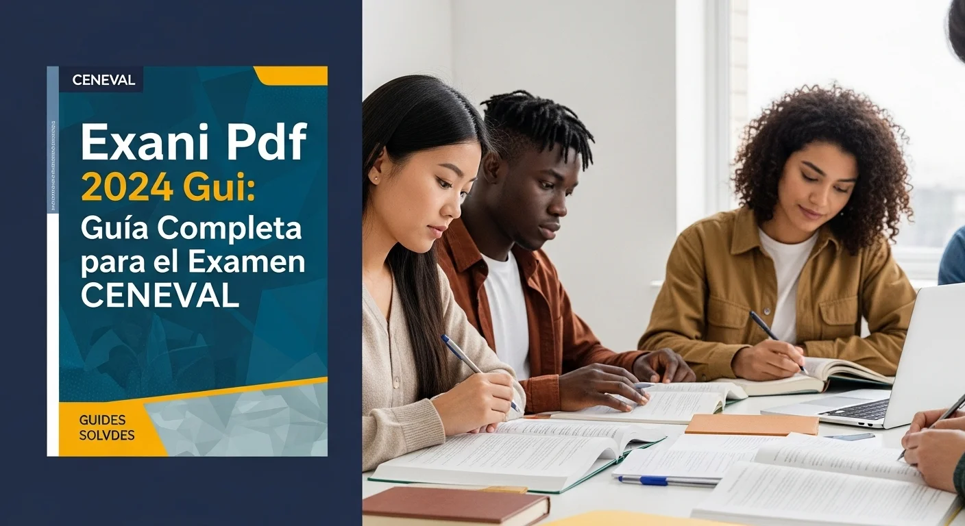 Guías resueltas y materiales de estudio para Exani Pdf 2024 Gui CENEVAL