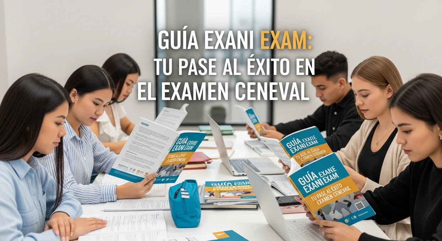 Guías resueltas y materiales de estudio para Guía Exani Exam CENEVAL