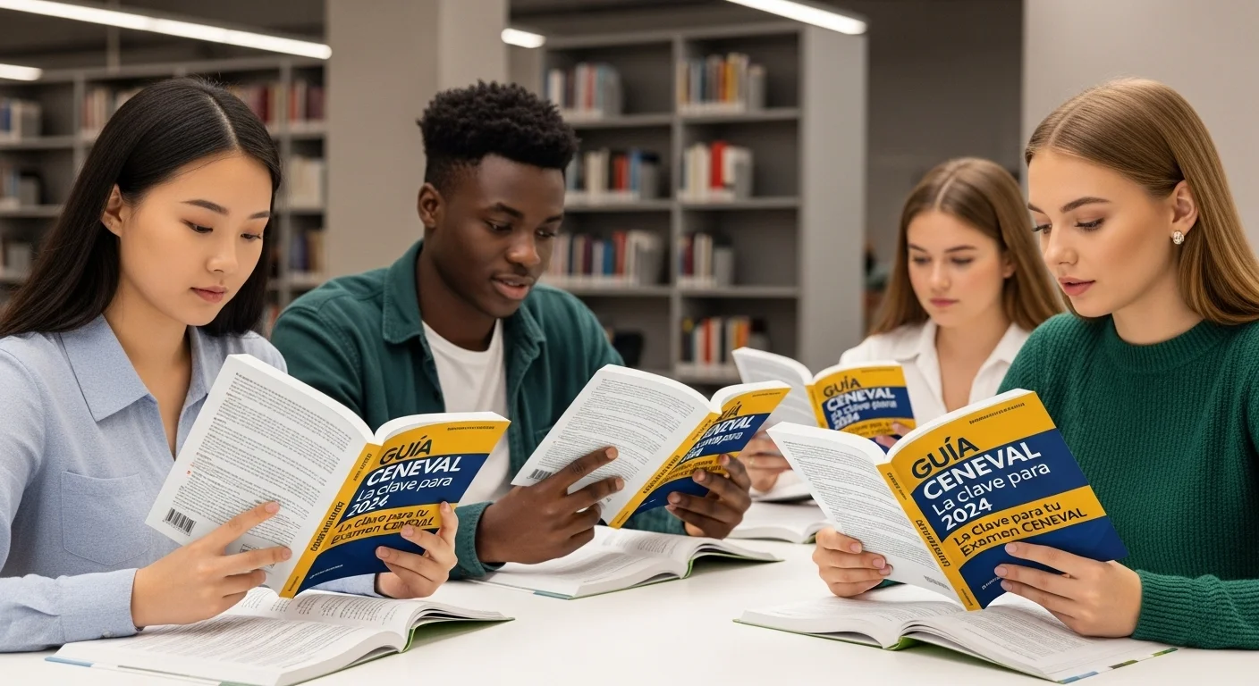 Guías resueltas y materiales de estudio para Guia Ceneval 2024 CENEVAL