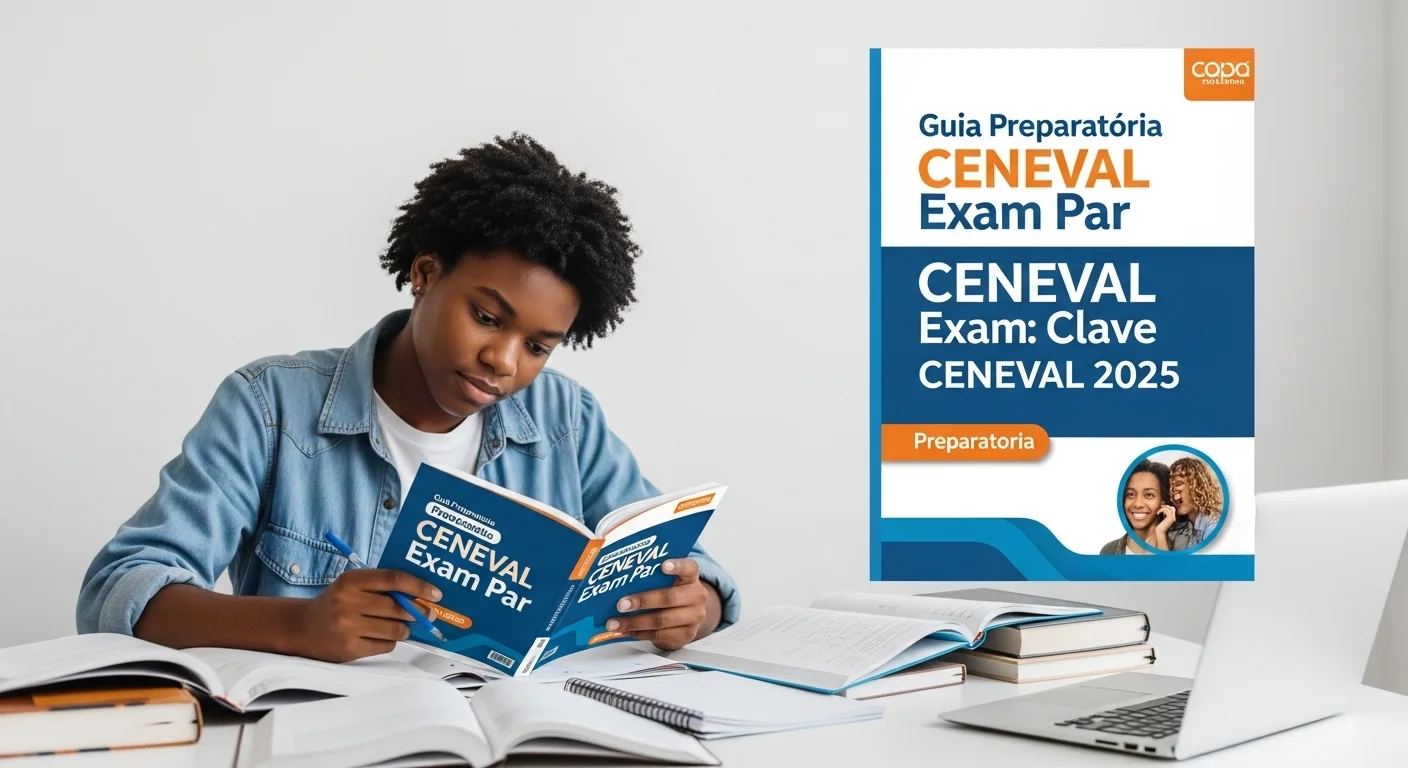 Guías resueltas y materiales de estudio para Guia Preparatoria Ceneval Exam Par CENEVAL