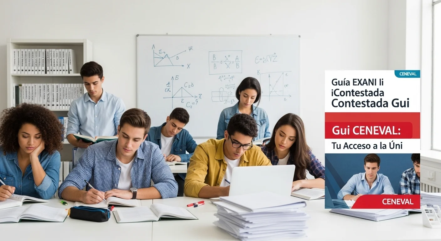 Guías resueltas y materiales de estudio para Ii Contestada Gui CENEVAL