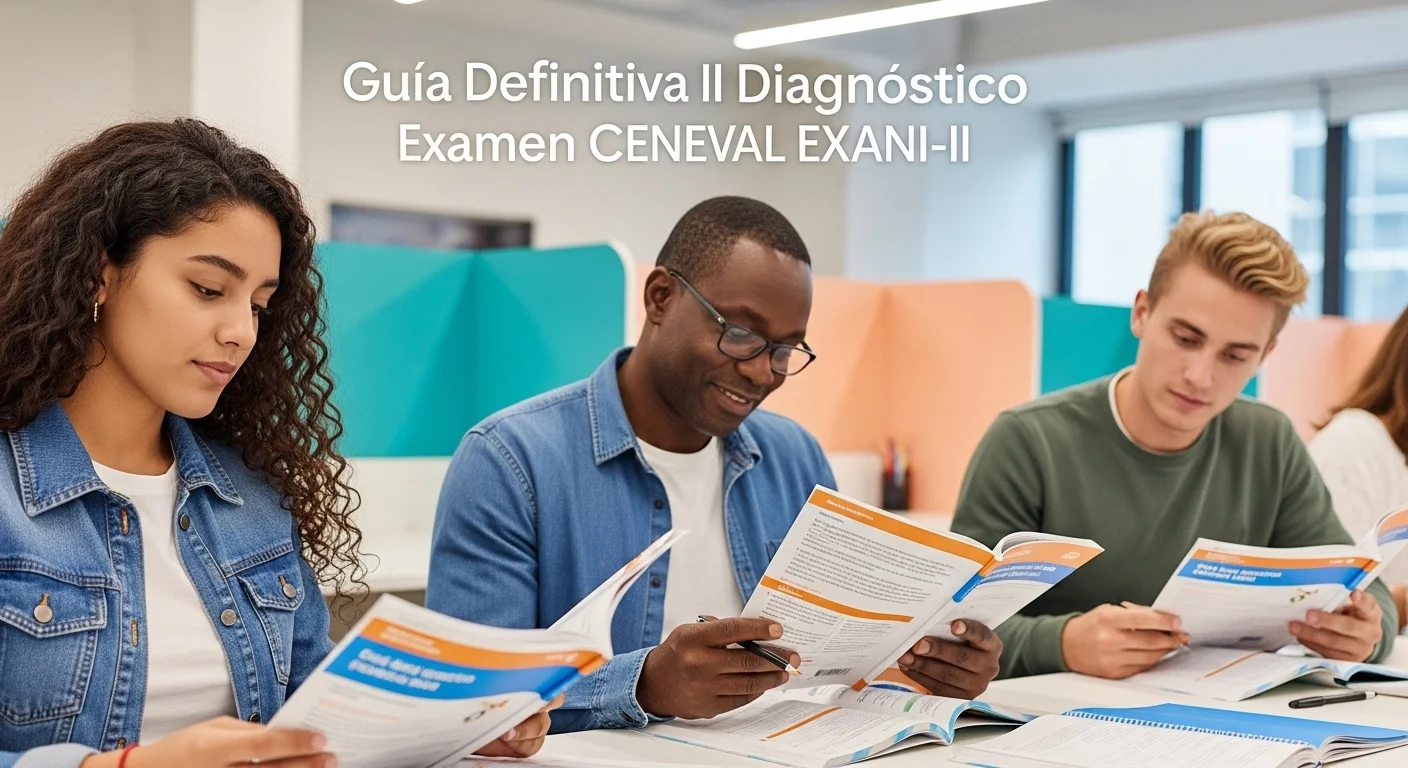 Guías resueltas y materiales de estudio para Ii Diagnostico CENEVAL