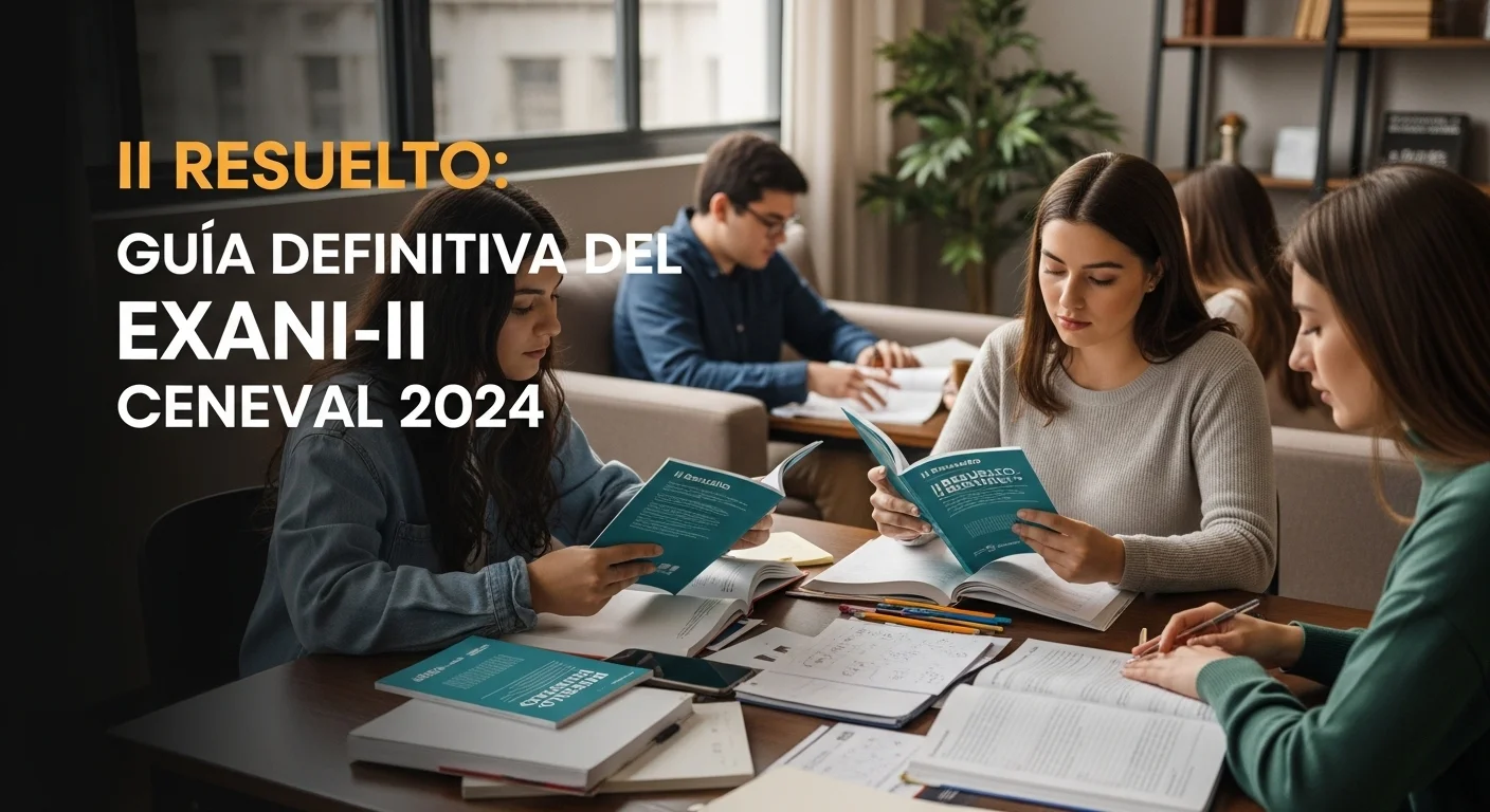 Guías resueltas y materiales de estudio para Ii Resuelto CENEVAL