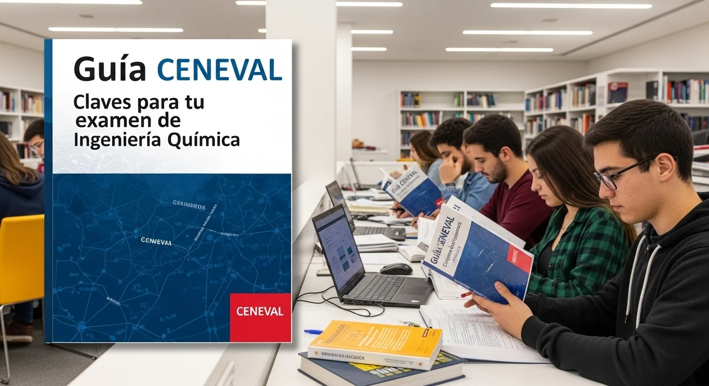 Guías resueltas y materiales de estudio para Ingenieria Quimica CENEVAL