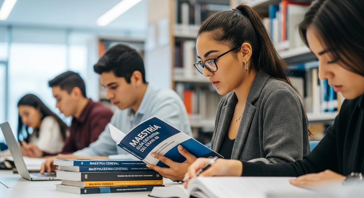 Guías resueltas y materiales de estudio para Maestria CENEVAL