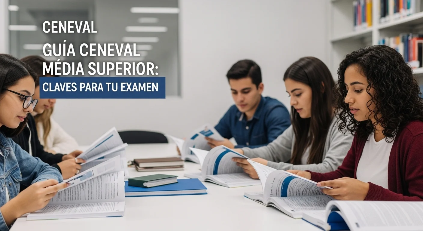 Guías resueltas y materiales de estudio para Media Superior CENEVAL