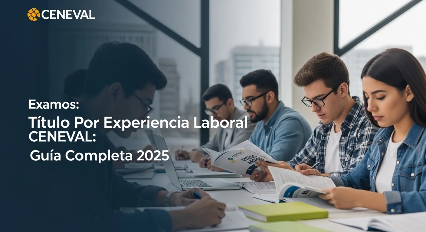 Guías resueltas y materiales de estudio para Titulo Por CENEVAL